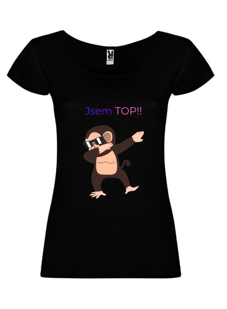 Tričko s potiskem – Jsem TOP