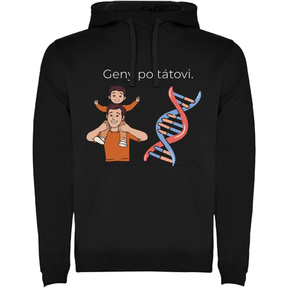 Mikina s potiskem – Geny po tátovi