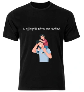 Tričko s potiskem – Nejlepší táta na světě (se synem)