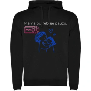 Mikina s potiskem – Máma potřebuje pauzu
