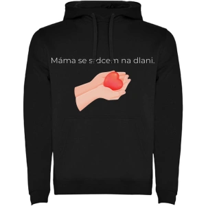 Mikina s potiskem – Máma se srdcem na dlani